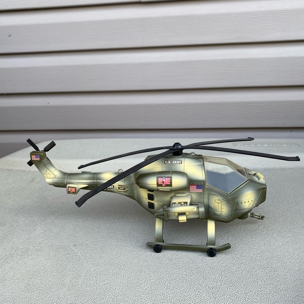 GI Joe 2001 Funrise Hasbro Power U.S. Army Helicopter Untested